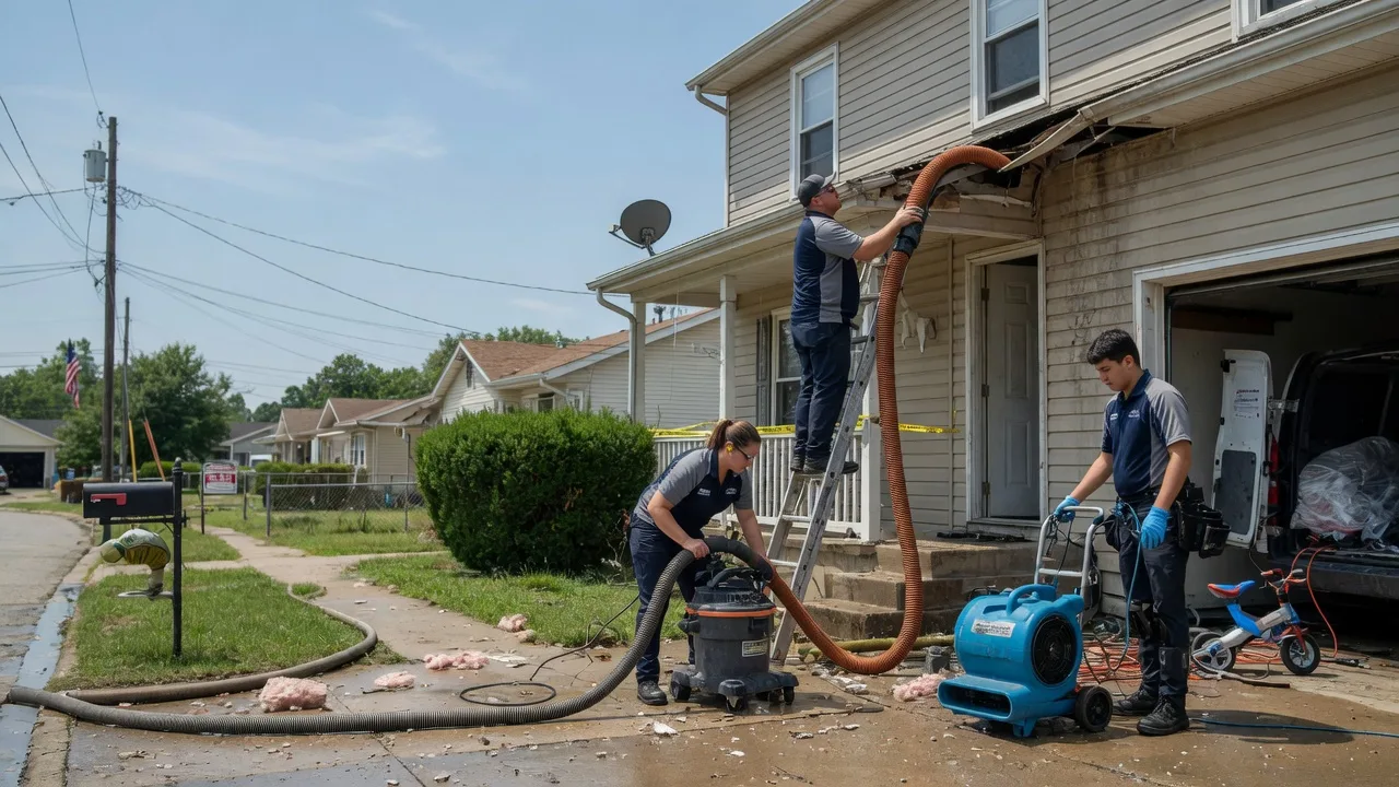 Water Damage Restoration in Denton, KY near me